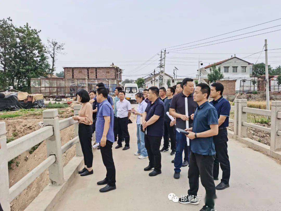 6月2日下午,鸡泽县委副书记,代县长焦雅吉专题调研地表水国,省考断面