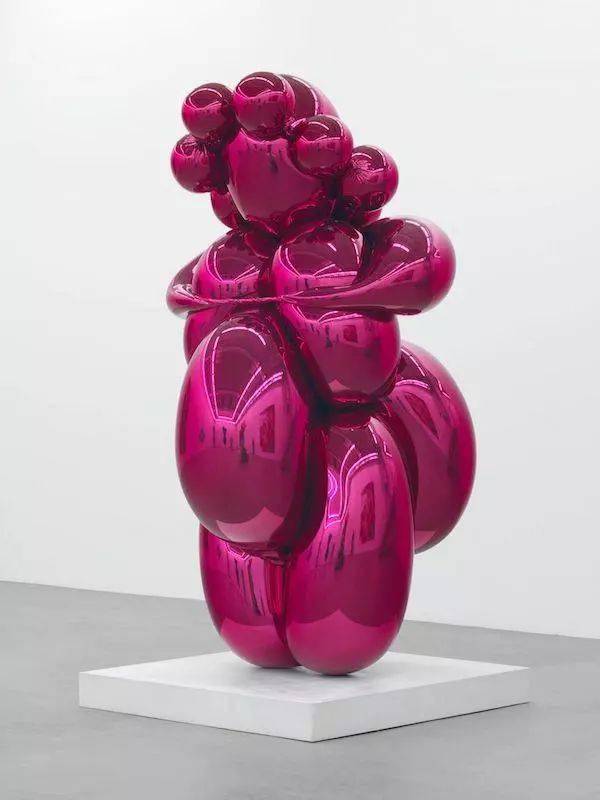 他的作品又俗又贵,引起网友的争议不断!_气球