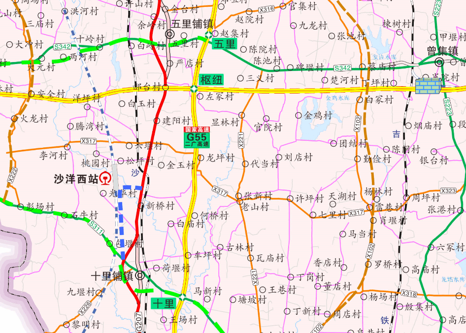 武天高速路线图图片