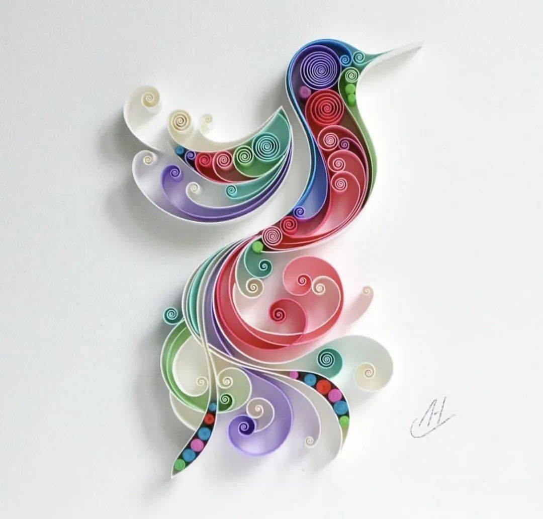 【大师作品】larissa zasadna的衍纸作品(3)