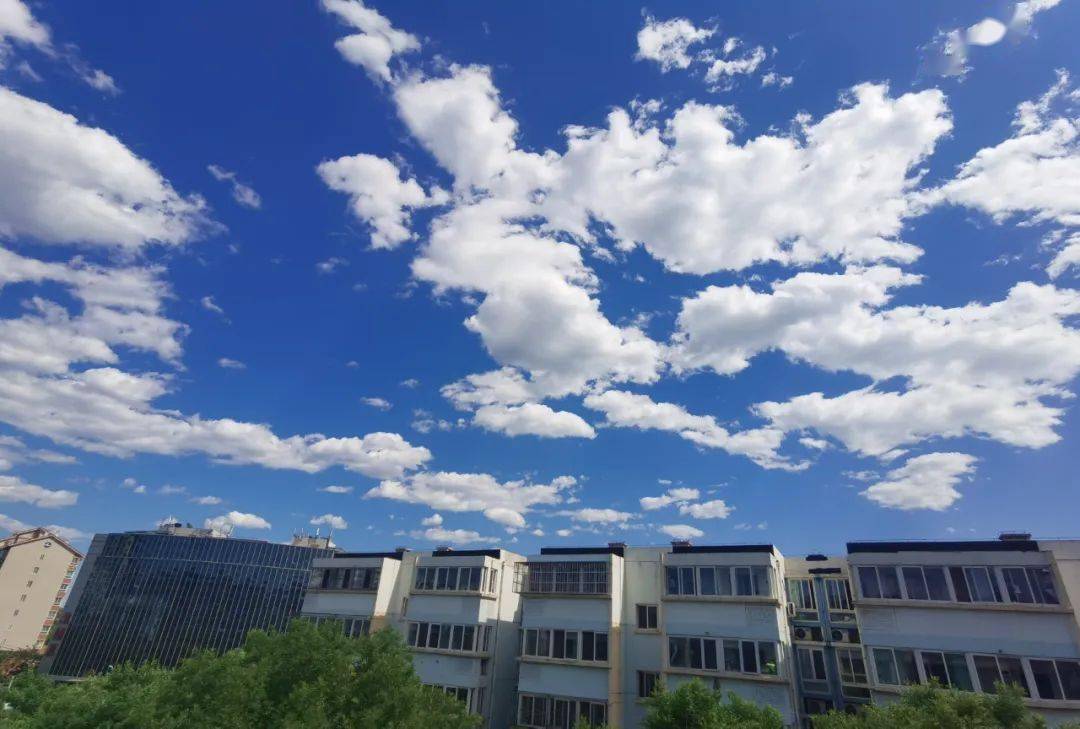 围观"水晶蓝"!昌平天空颜值"爆表"