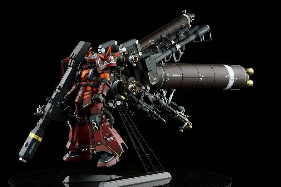 mg精神力扎古制作涂装太漂亮