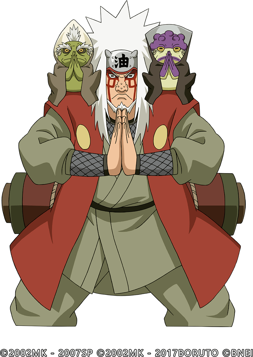 自来也与二位仙人联手释放的仙法·五右卫门,理论上可吞噬一切有型