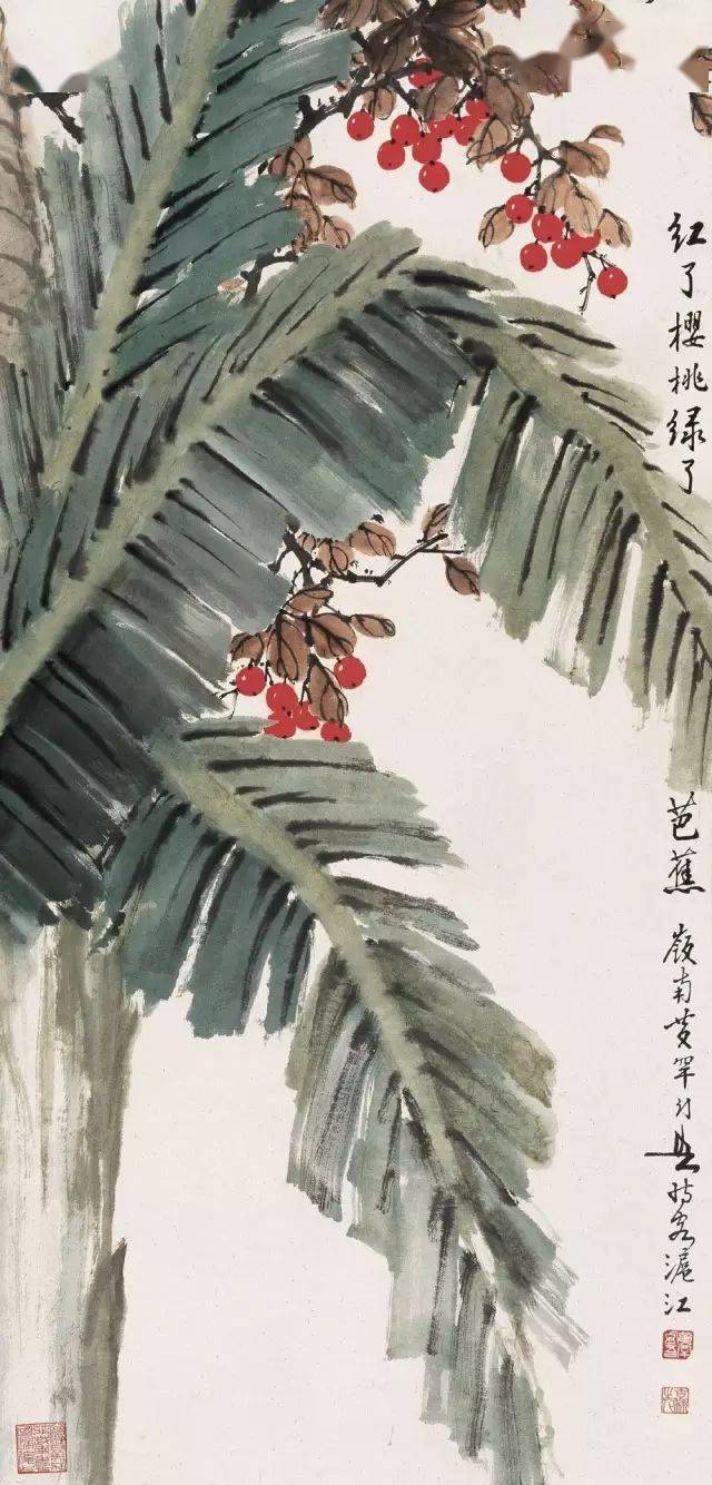 花鸟画100幅大赏，清新素雅，去除俗气！值得收藏临摹