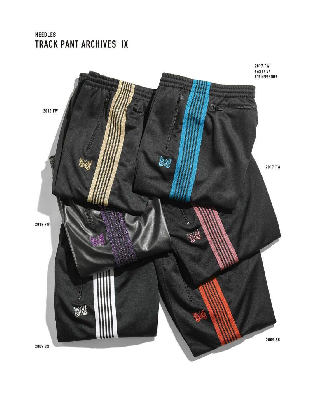 THE HISTORY OF NEEDLES TRACK PANT