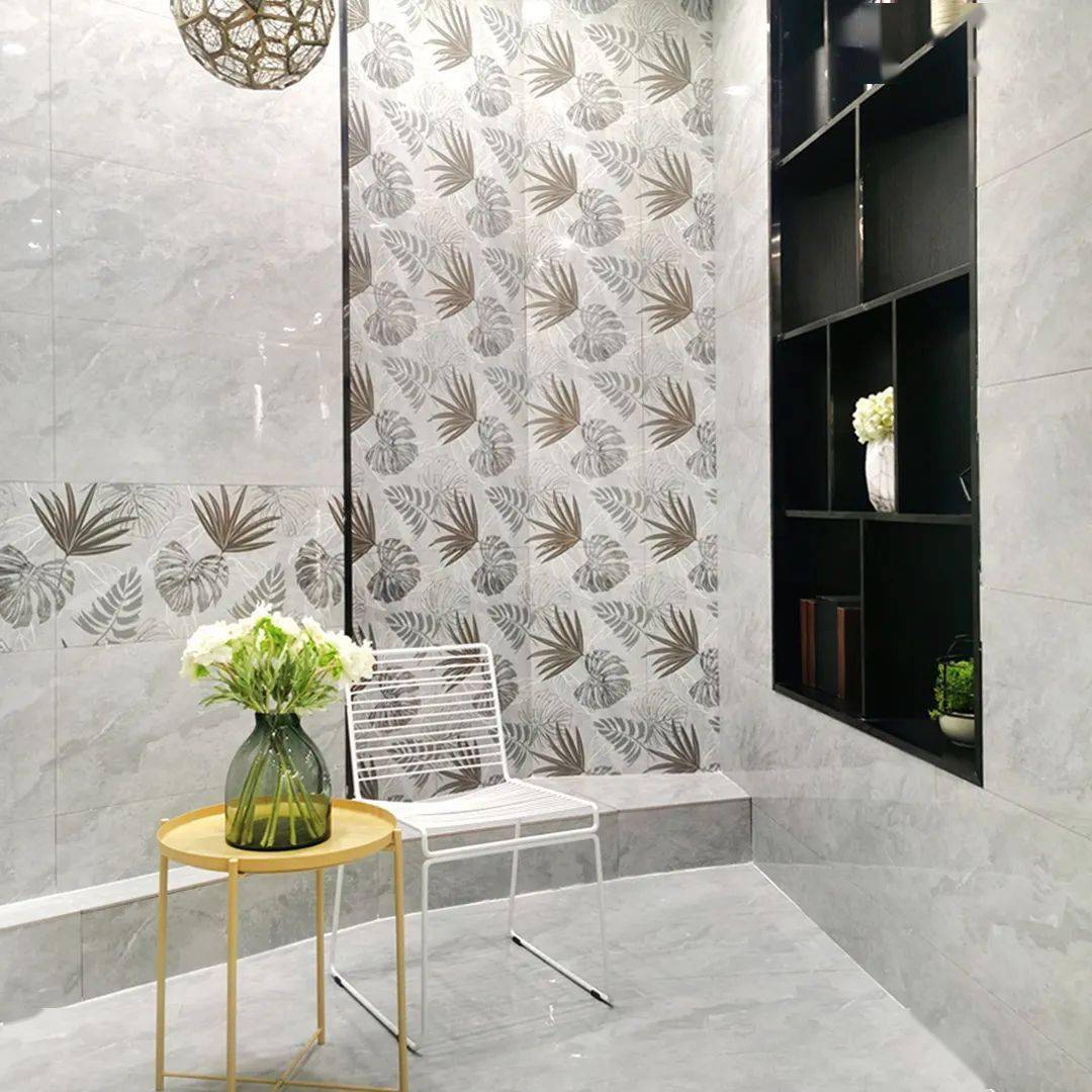 佛拉维斯瓷砖400x800mm中板瓷砖系列清新温暖的气质带来淡雅透亮的