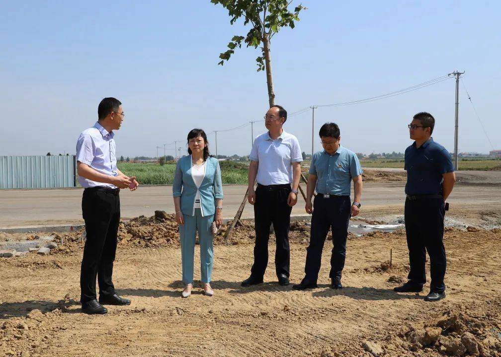 徐君副市长到南村镇调度经济运行及重点项目建设有关情况