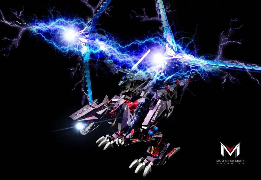 寿屋索斯机械兽圣光飞龙改色制作