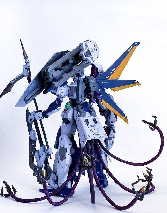 增加6只手,神怪高达模型