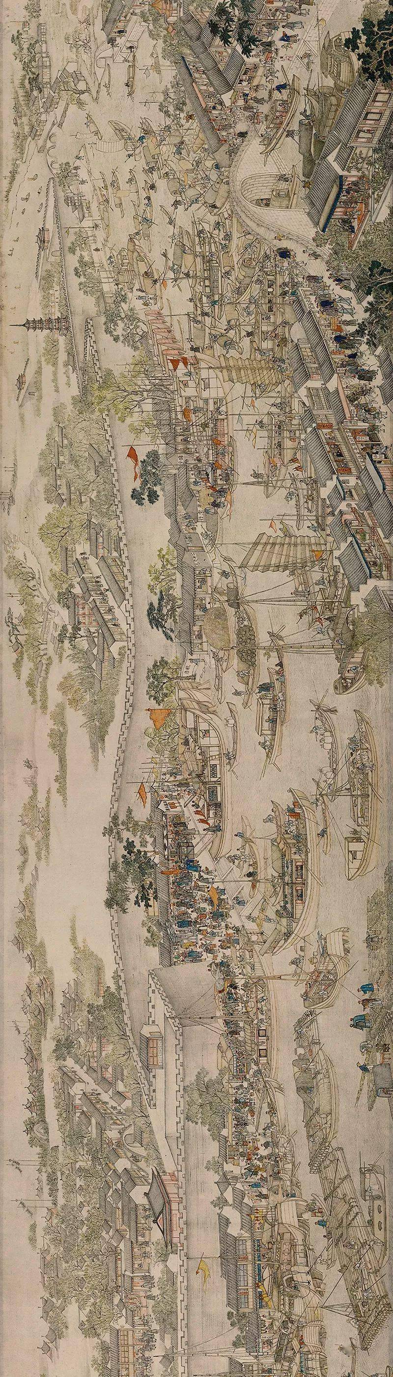 溥仪带出宫的这幅惊世名画,超级震撼!