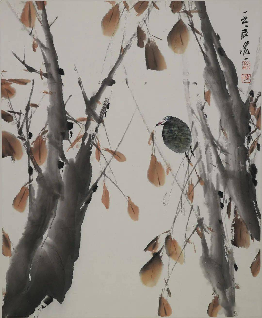 心静手闲试涂鸦孙鸣一水墨画展