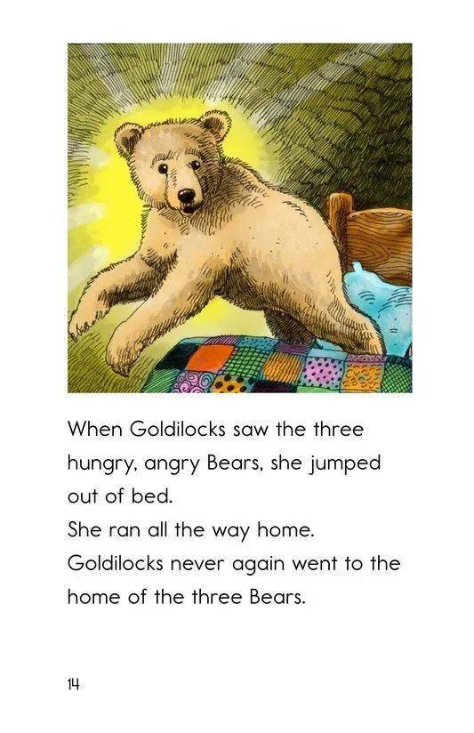 【raz-i-8】goldilocks and the other three bears_level