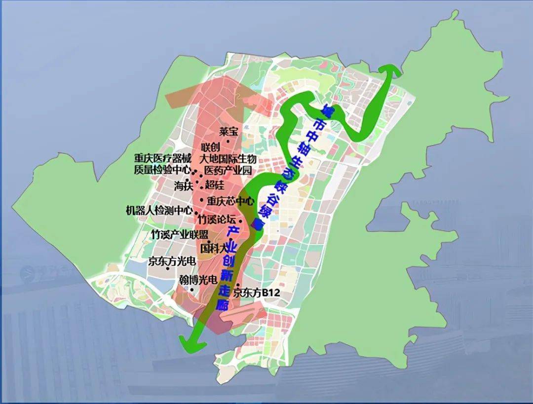 已入駐重大項目17個到2025年重慶兩江竹溪智谷將全面構建產學研用體系