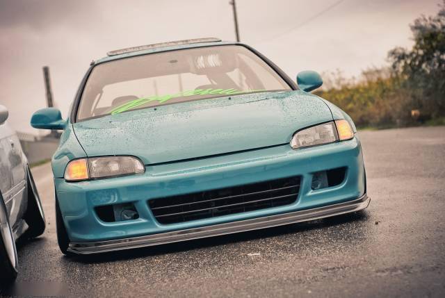 头文字d中唯一的前驱性能车本田思域eg6改装欣赏