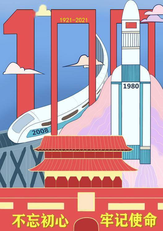 河北美术学院红色动漫画百年