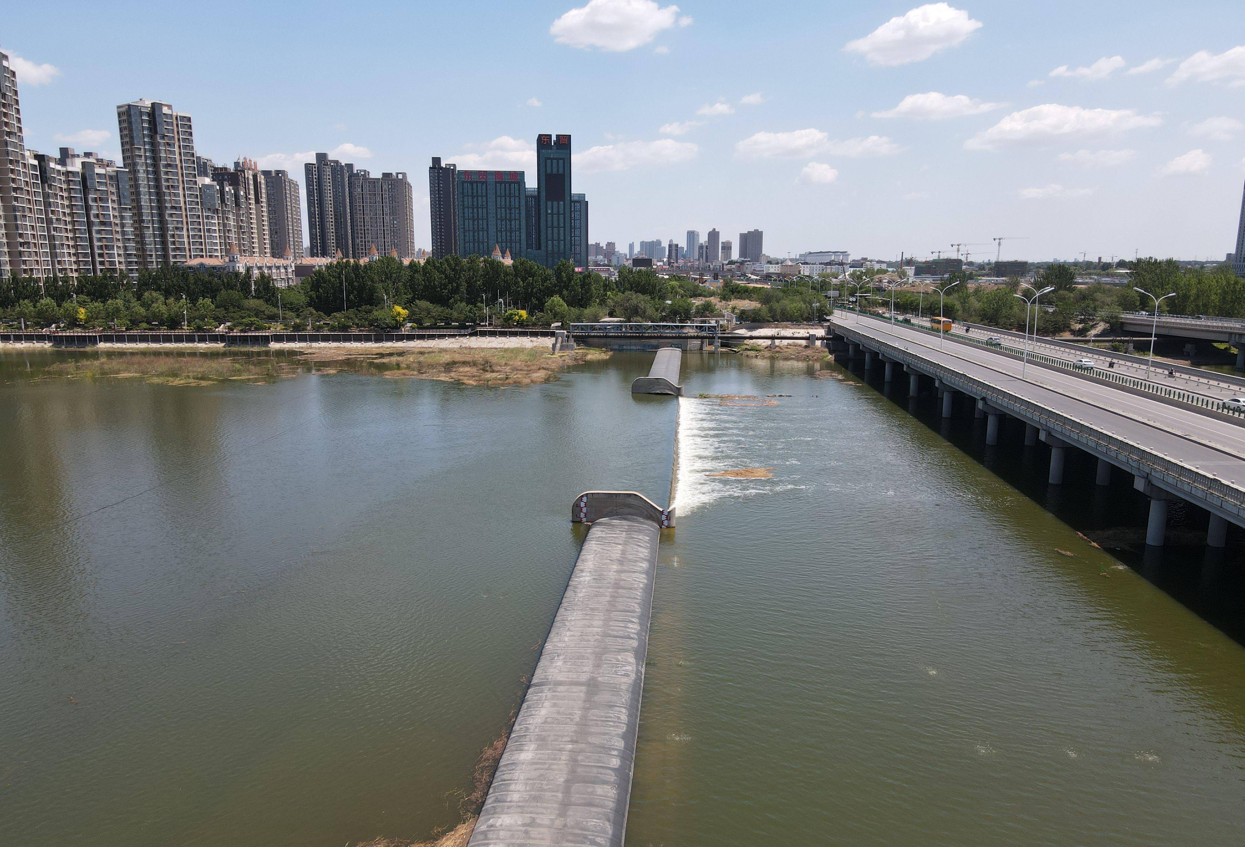 1999年以来第一次！潮白河北京境内将全线水流贯通_京报网