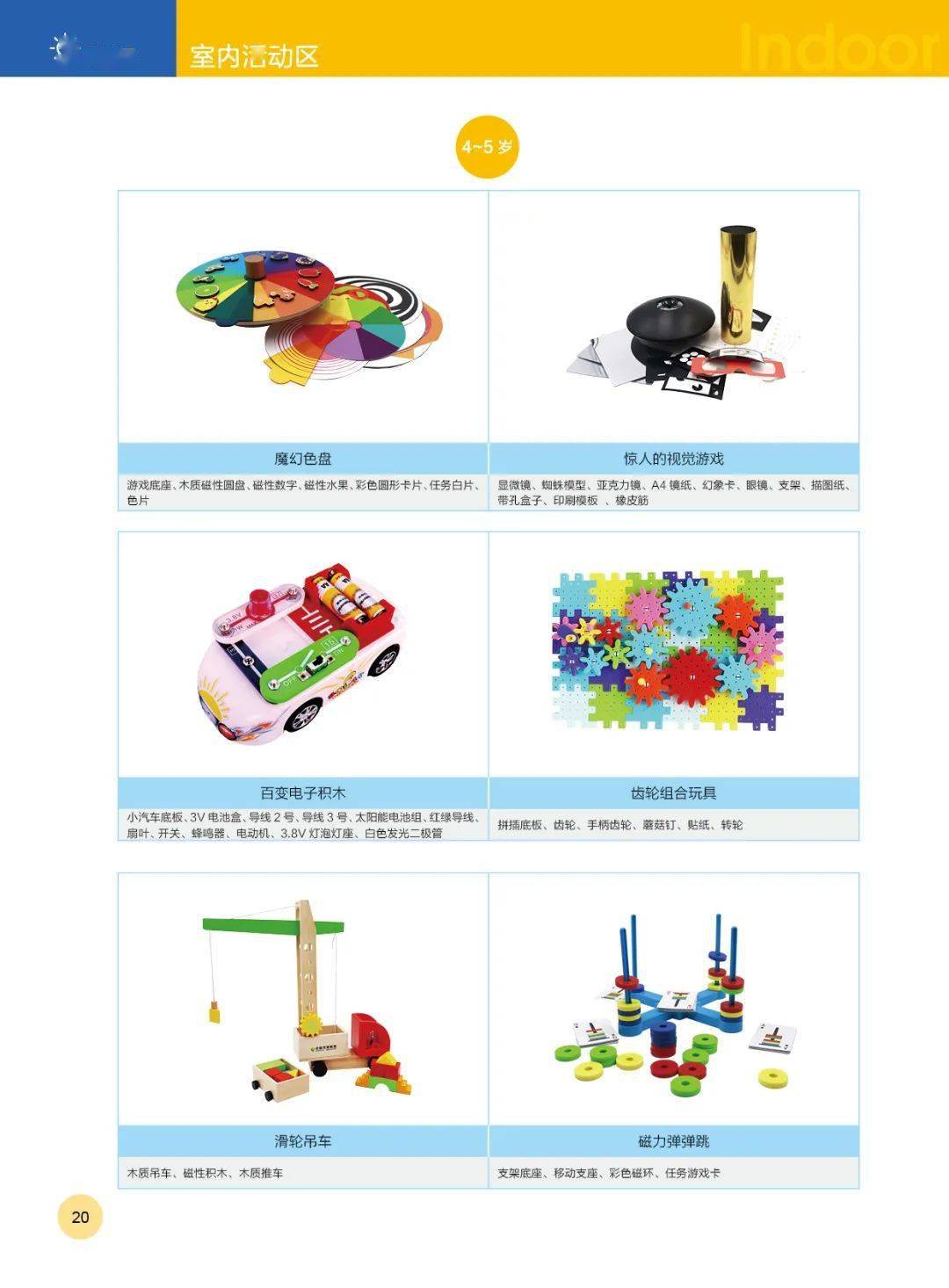 京版芳草教育幼儿园玩教具装备目录(2021最新)