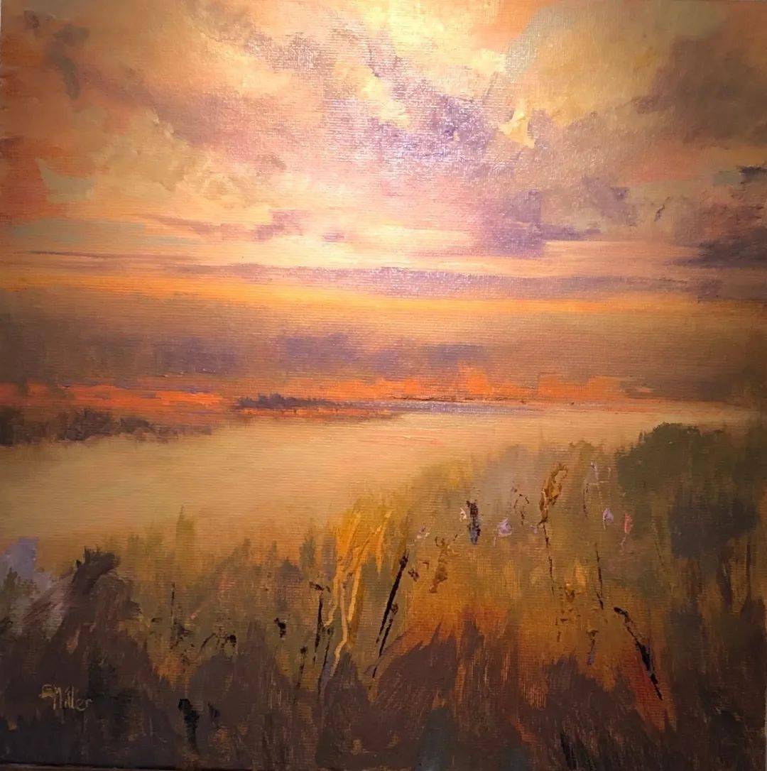 伊芙·米勒67(eve miller).色粉画风景