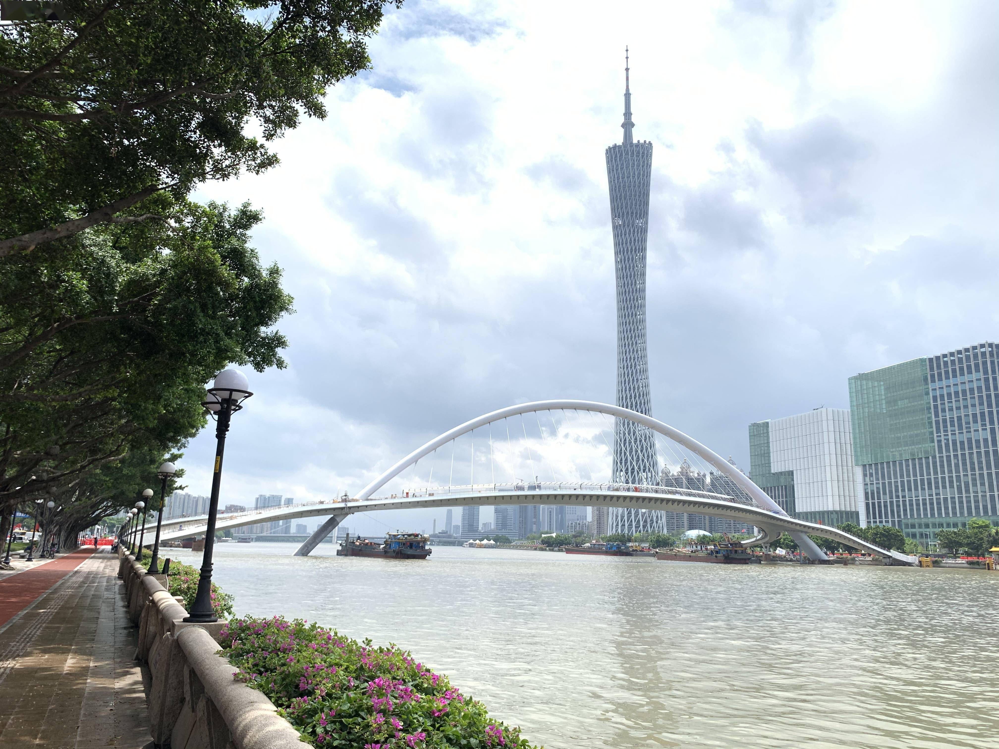 广州首座珠江两岸人行桥叫咩名快来投下你的一票