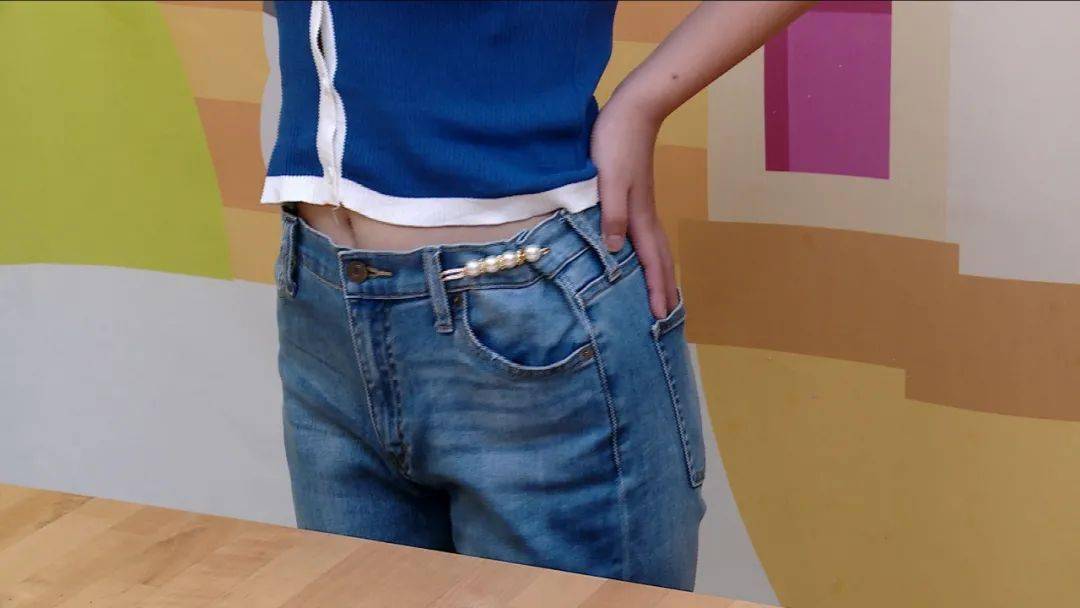 裤腰大了不用花钱找人改教你3招让宽松裤头变合身连针线都不用