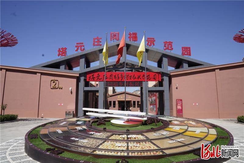 【网络媒体革命老区行】正定县塔元庄:产业融合加速"蝶变"