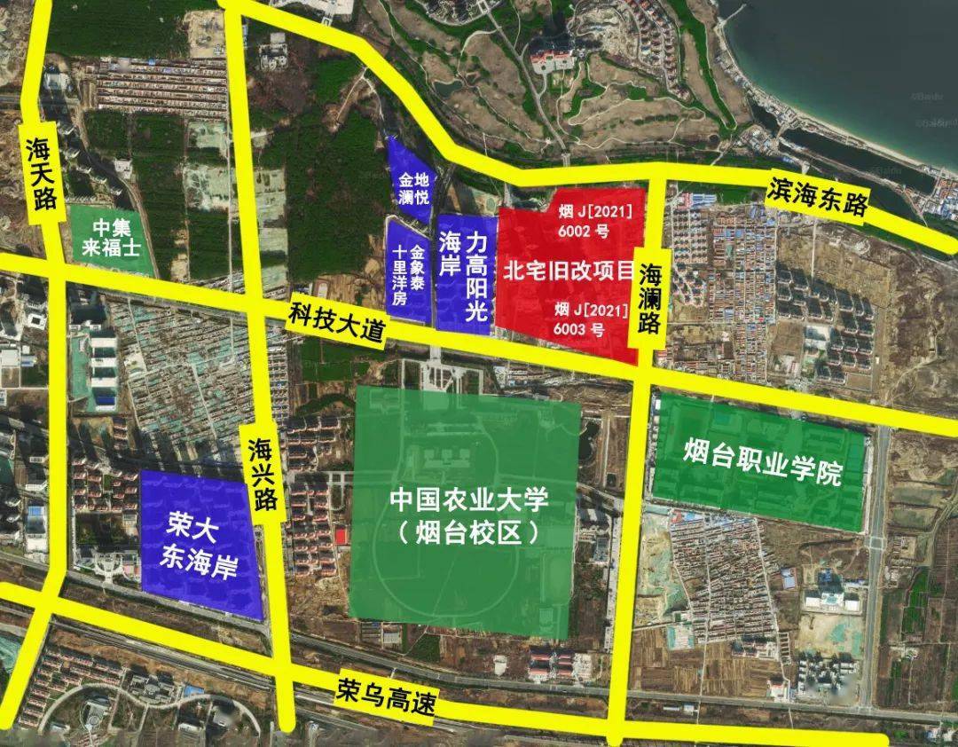 烟台高新区 行政区划图片