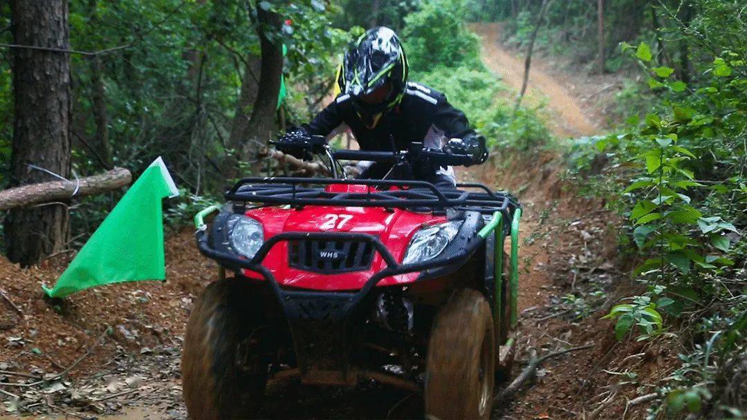 开过utv吗想体验丛林越野的过瘾刺激吗99元抢特色越野山地车15公里带