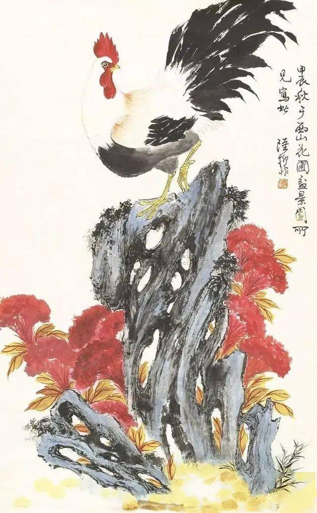 陆抑非花鸟画80幅，高清欣赏_常熟人