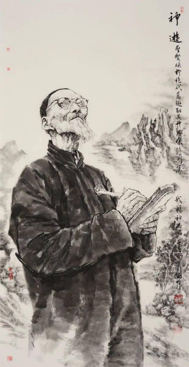 不唯新,更为深——邓灿的水墨人物画_写实