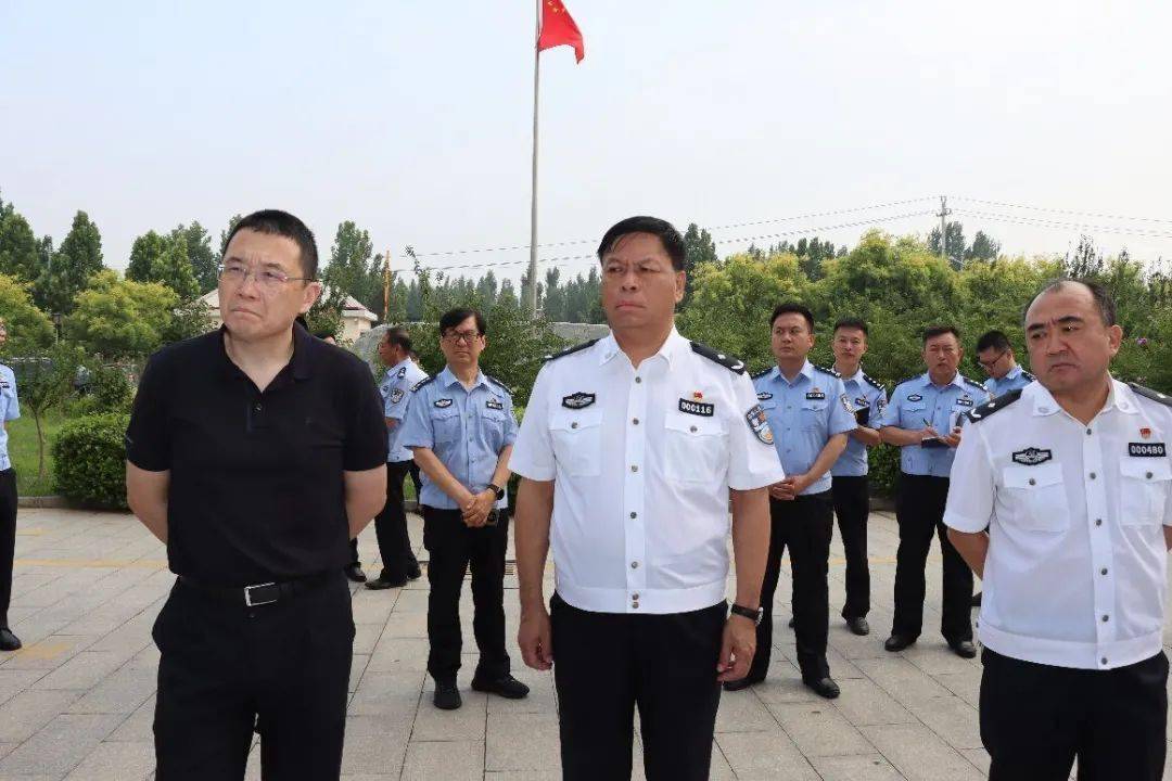 公安部领导来任丘啦!去了这里,调研这项工作!