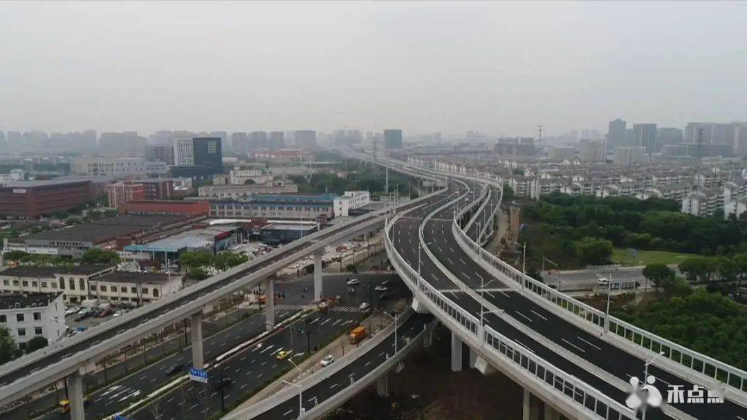 900秒嘉兴市区快速路环线一二期工程今天正式通车