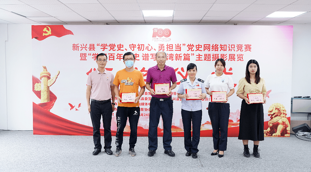 党史学习教育党史网络知识竞赛暨主题摄影展览获奖名单出炉