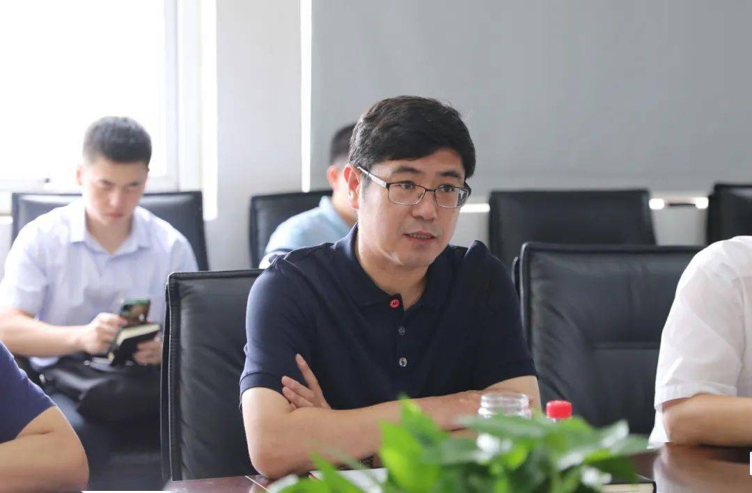 市委副书记,代市长张福增就项目建设到唐山志威科技有限公司现场办公