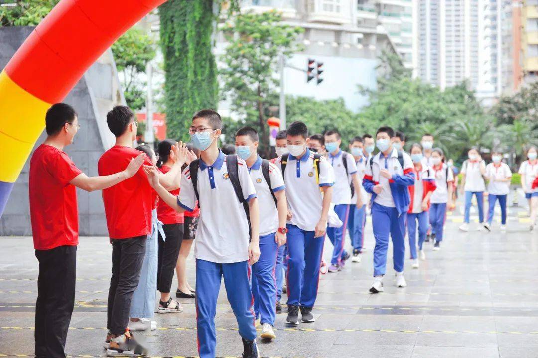 67【中考加油】学子出征日 园丁送考情——厦门六中2021年护航中考