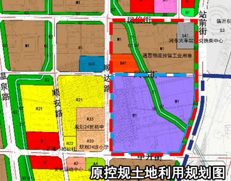 临沂市河东区规划图图片