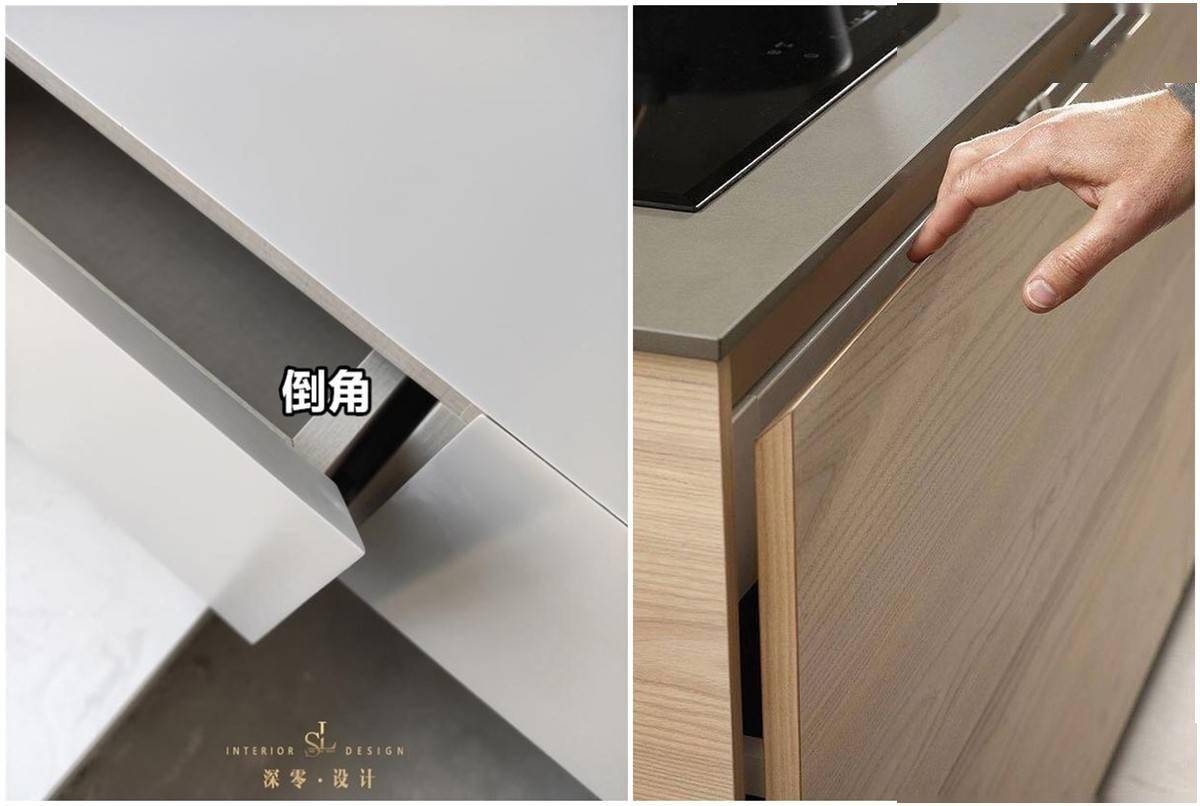 换我装修下套房柜子都用无把手设计整洁美观再久都不担心坏