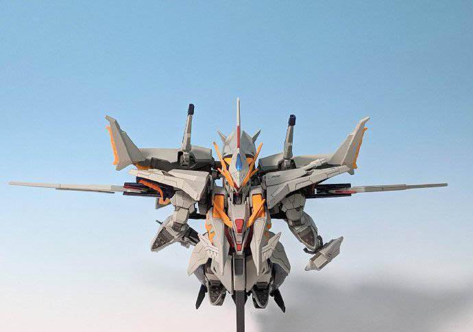 机动战士高达搭载大白鹅飞行装备的柯西高达模型