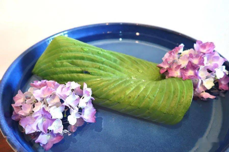 过渡到秋,迎来初冬干枯而去,四季中紫阳花的不同姿态均可作为插花表现