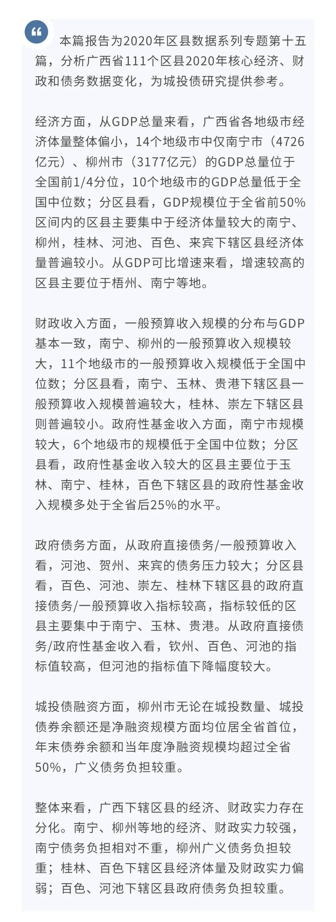 广西2020各县GDP表_今日推荐2020年区县数据专题—广西篇