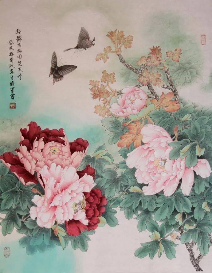 清新雅致陈拥军工笔花鸟画赏析55幅张张精彩