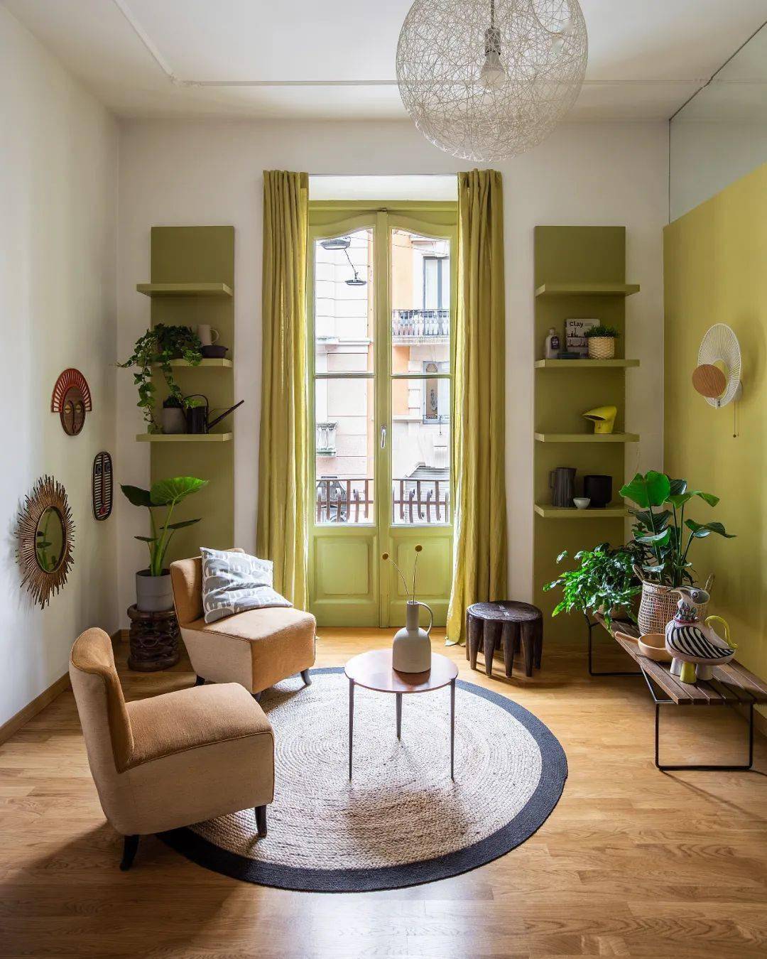 世界的好室 | 充满清凉的草绿配色,在家里筑起心目中的绿洲