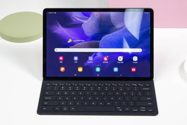 4吋三星galaxy tab s7 fe平板体验_键盘