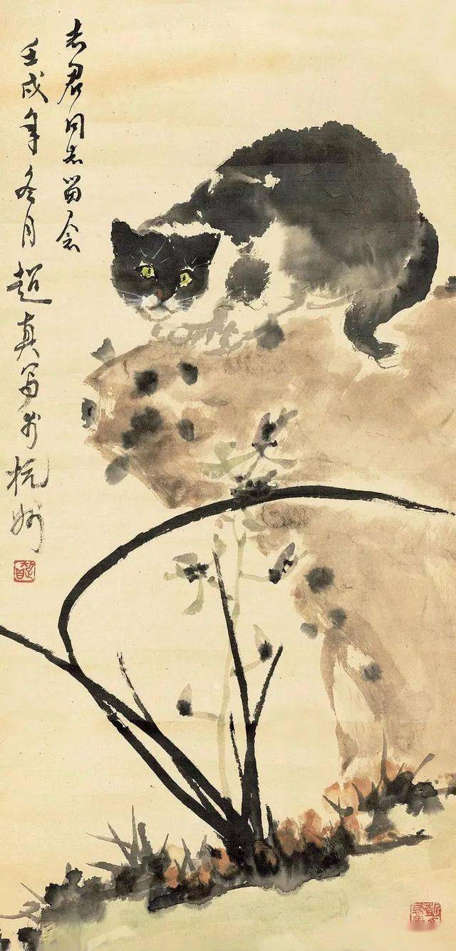 江西画坛 " 十老 ",画虎大家彭友善