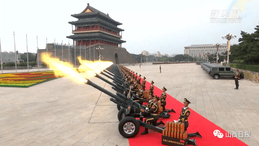 骄傲建党100周年礼炮山西制造