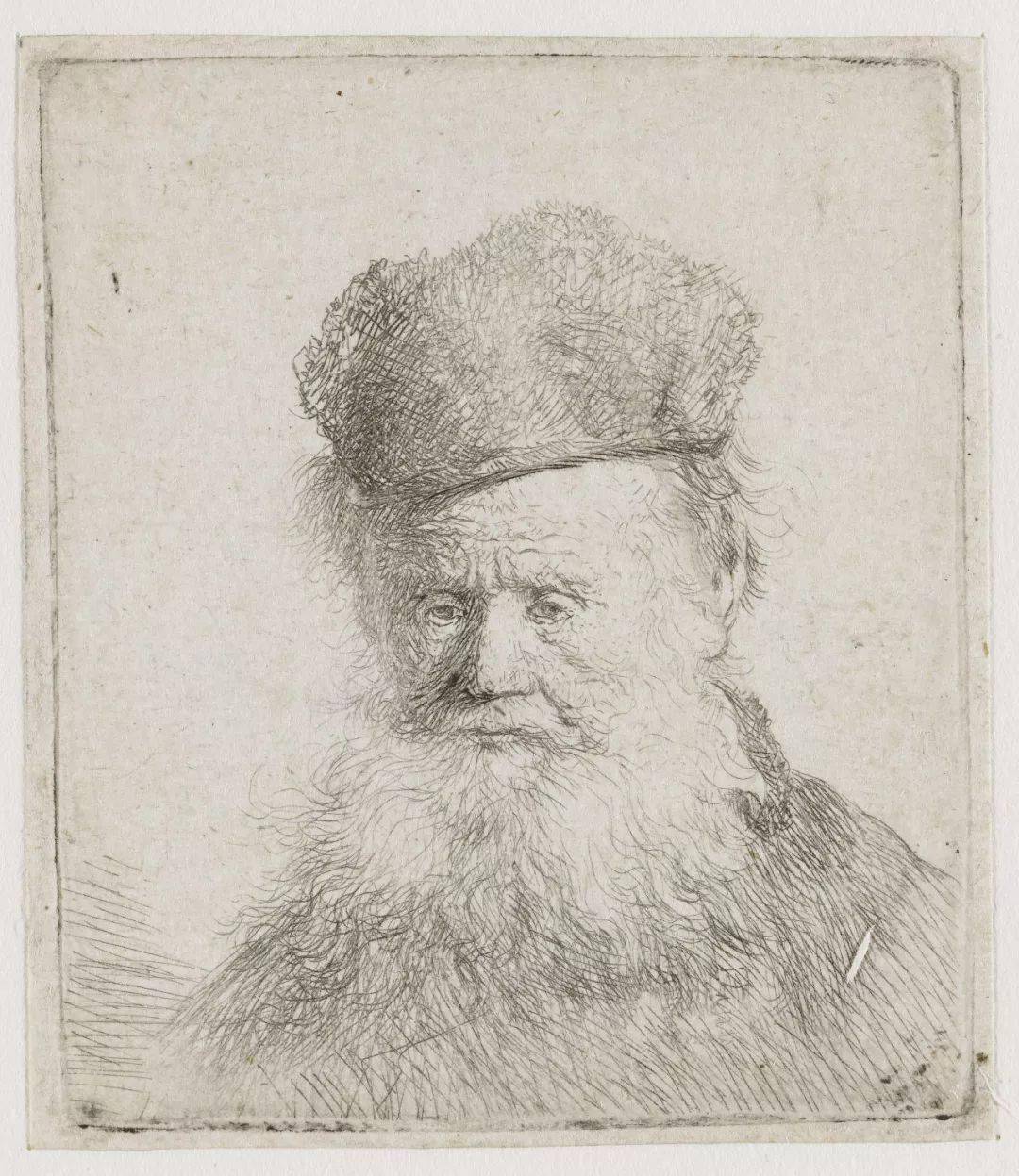 欧洲17世纪最伟大的画家之一伦勃朗素描作品欣赏