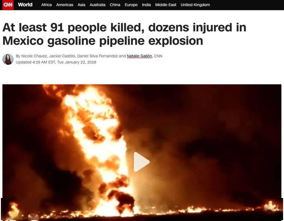 恐怖大海着火了烈焰狂燃5小时海水沸腾场面如地狱更大的灾难还在后面