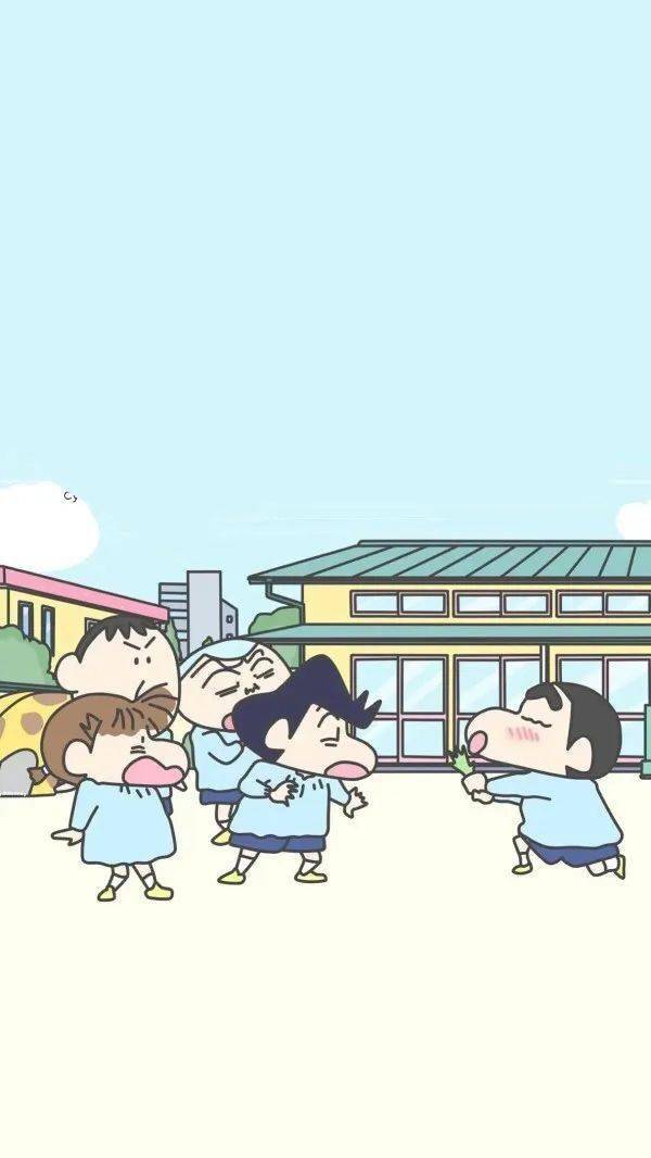 壁纸啰可爱蜡笔小新系列壁纸背景图