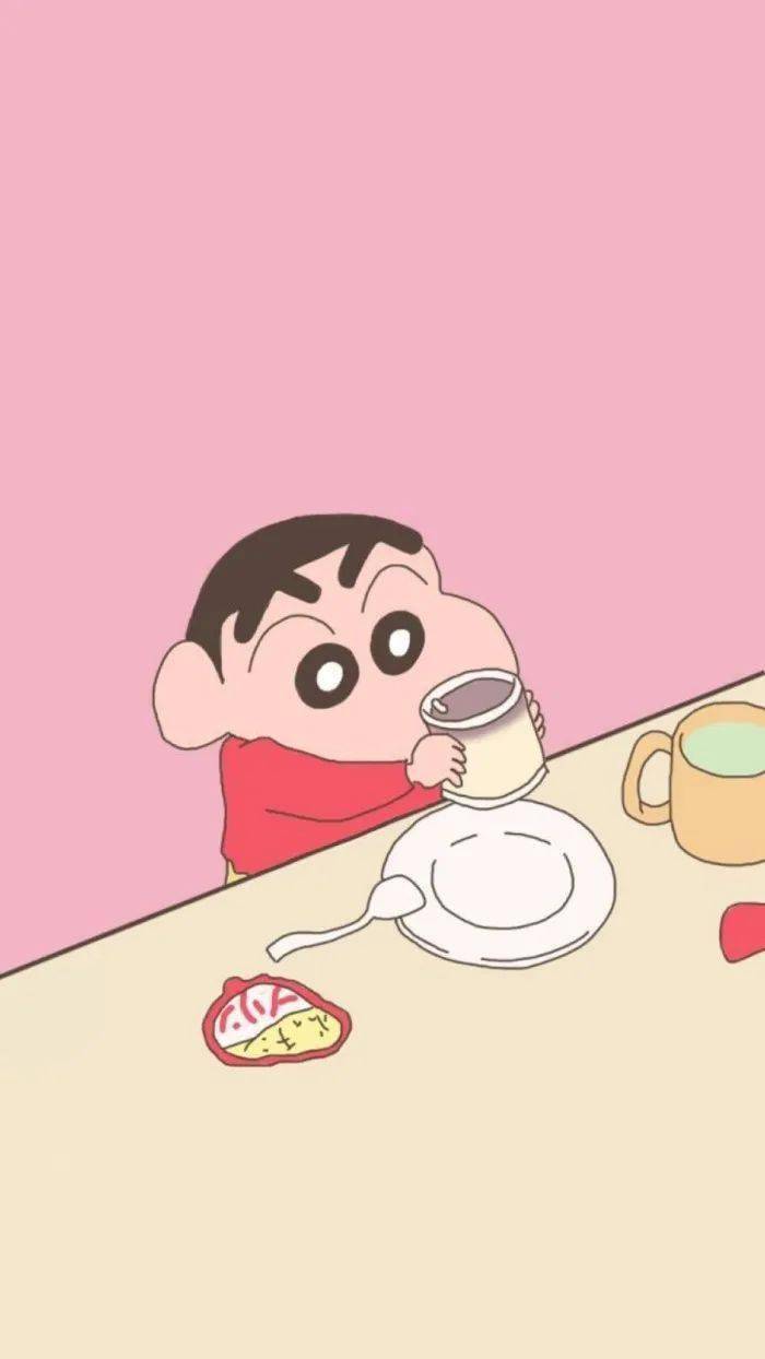 壁纸啰可爱蜡笔小新系列壁纸背景图