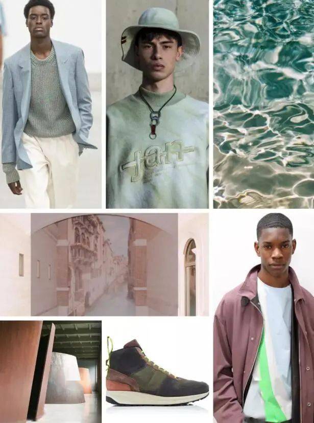 盘点2021ss男装流行色趋势
