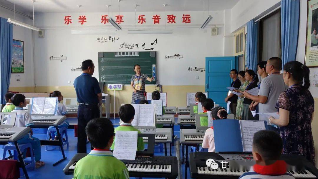 甘谷县大像山镇柳湖小学两级社团汇报展演活动
